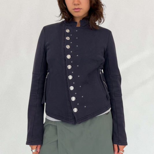 Marithé + François Girbaud asymmetric jacket