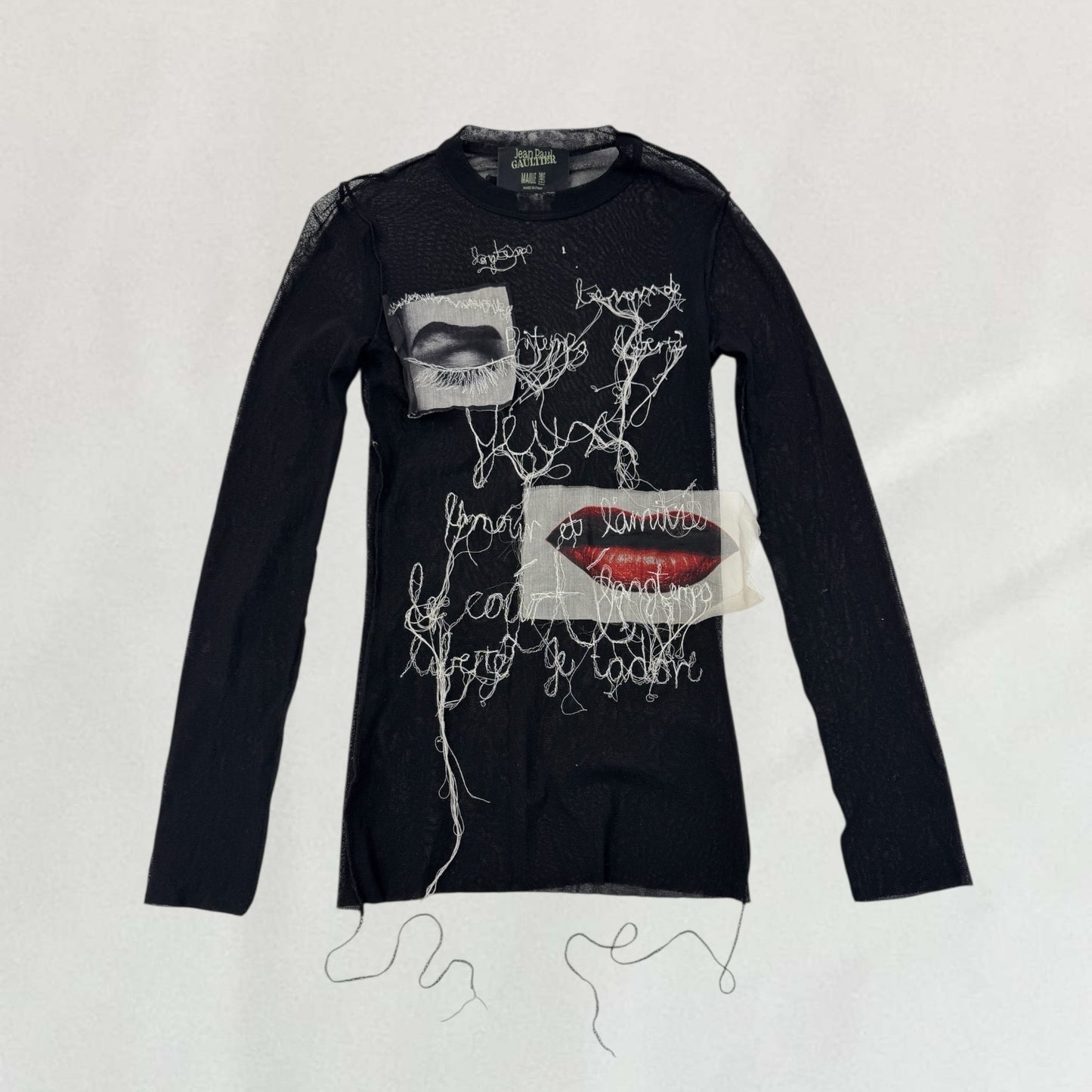 Jean Paul Gaultier mesh top