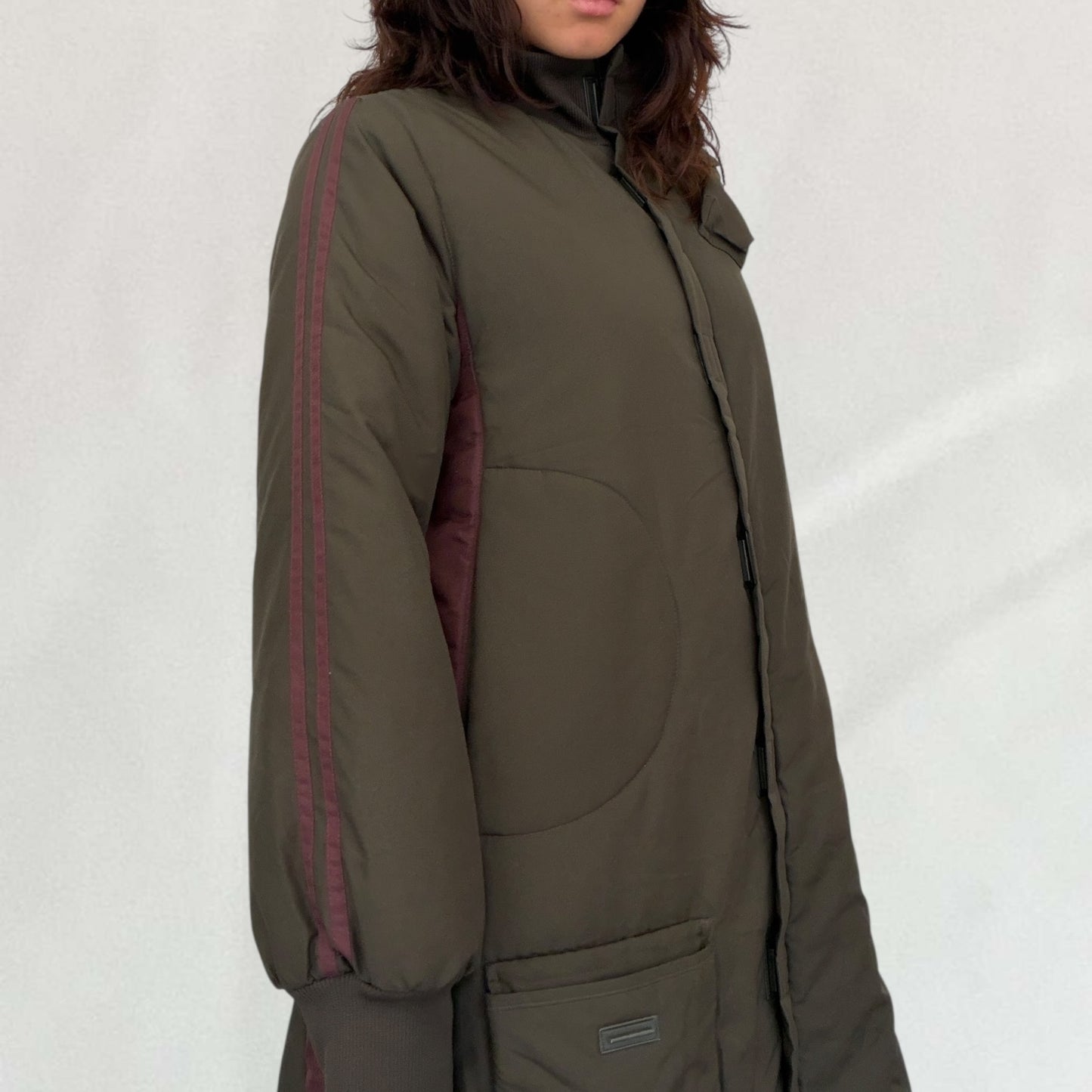Cop Copine puffer trench