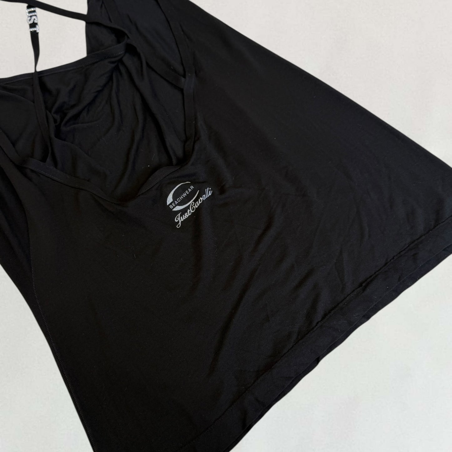 Roberto Cavalli cowl neck cami
