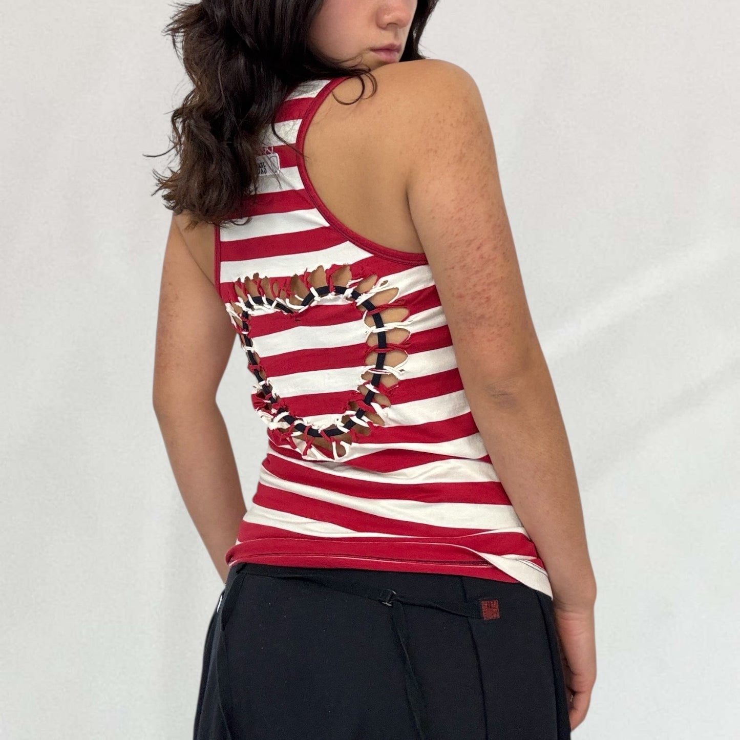 Jean Paul Gaultier striped tank top