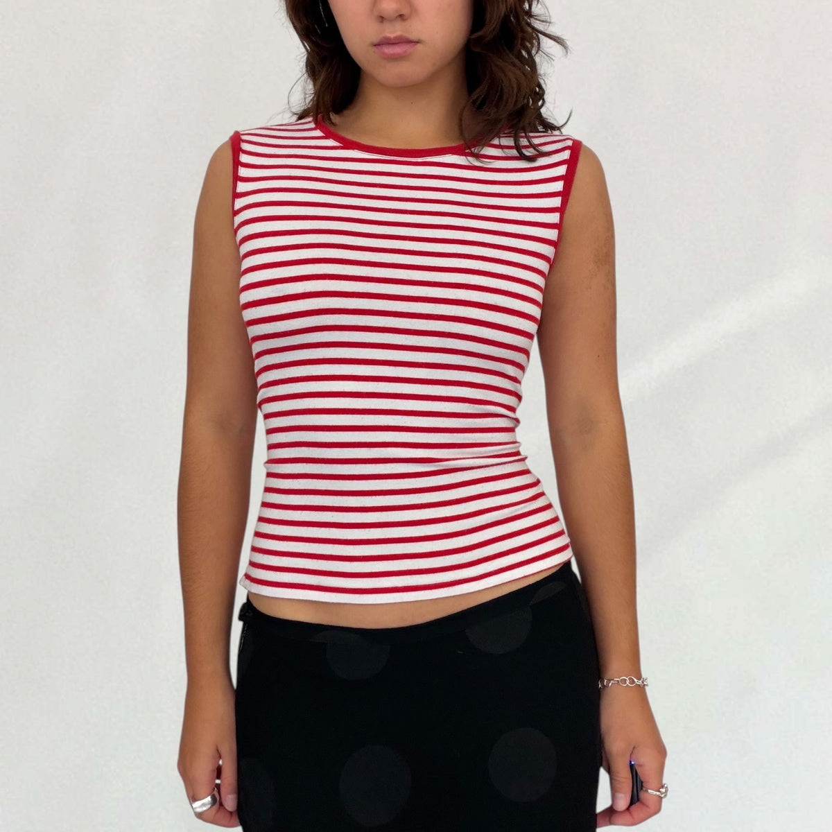 Jean Paul Gaultier striped multi way vest
