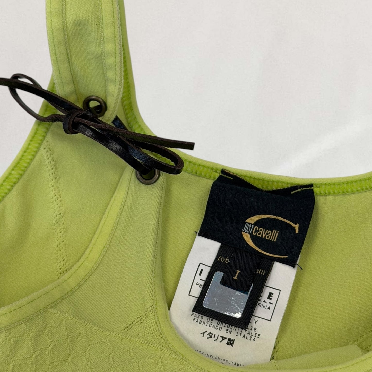 Roberto Cavalli stretch top