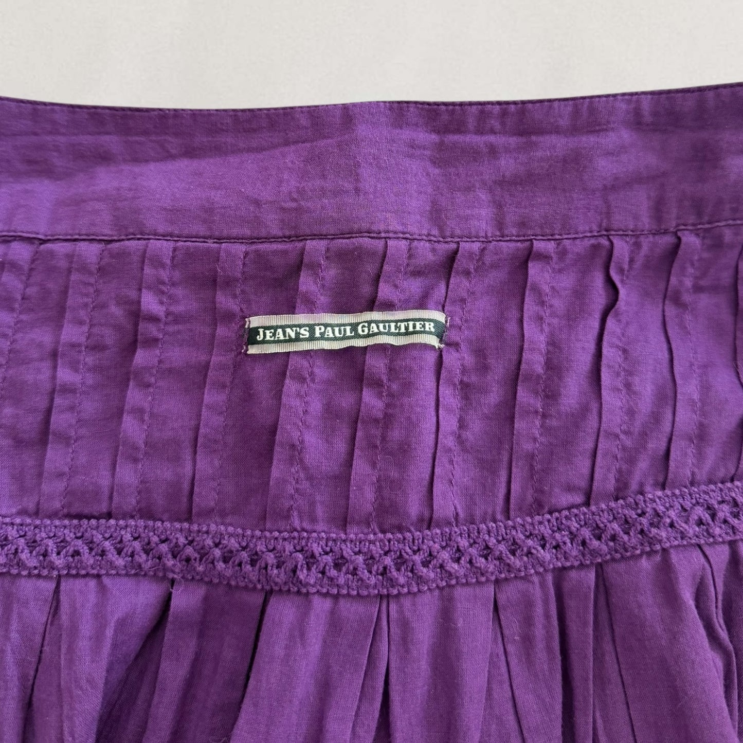 Jean Paul Gaultier ruffle skirt
