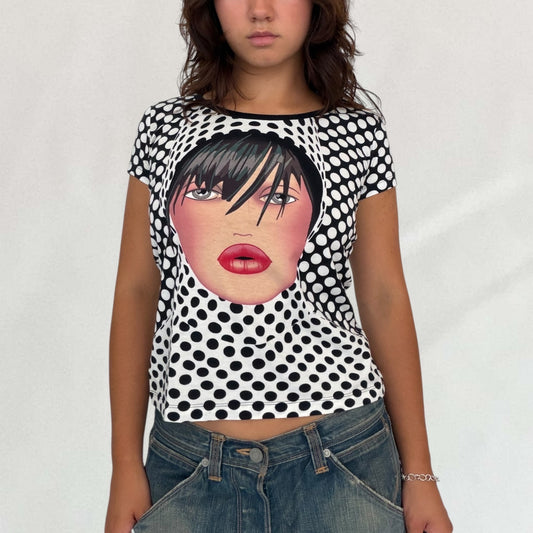 Barcelona polka dot T-shirt