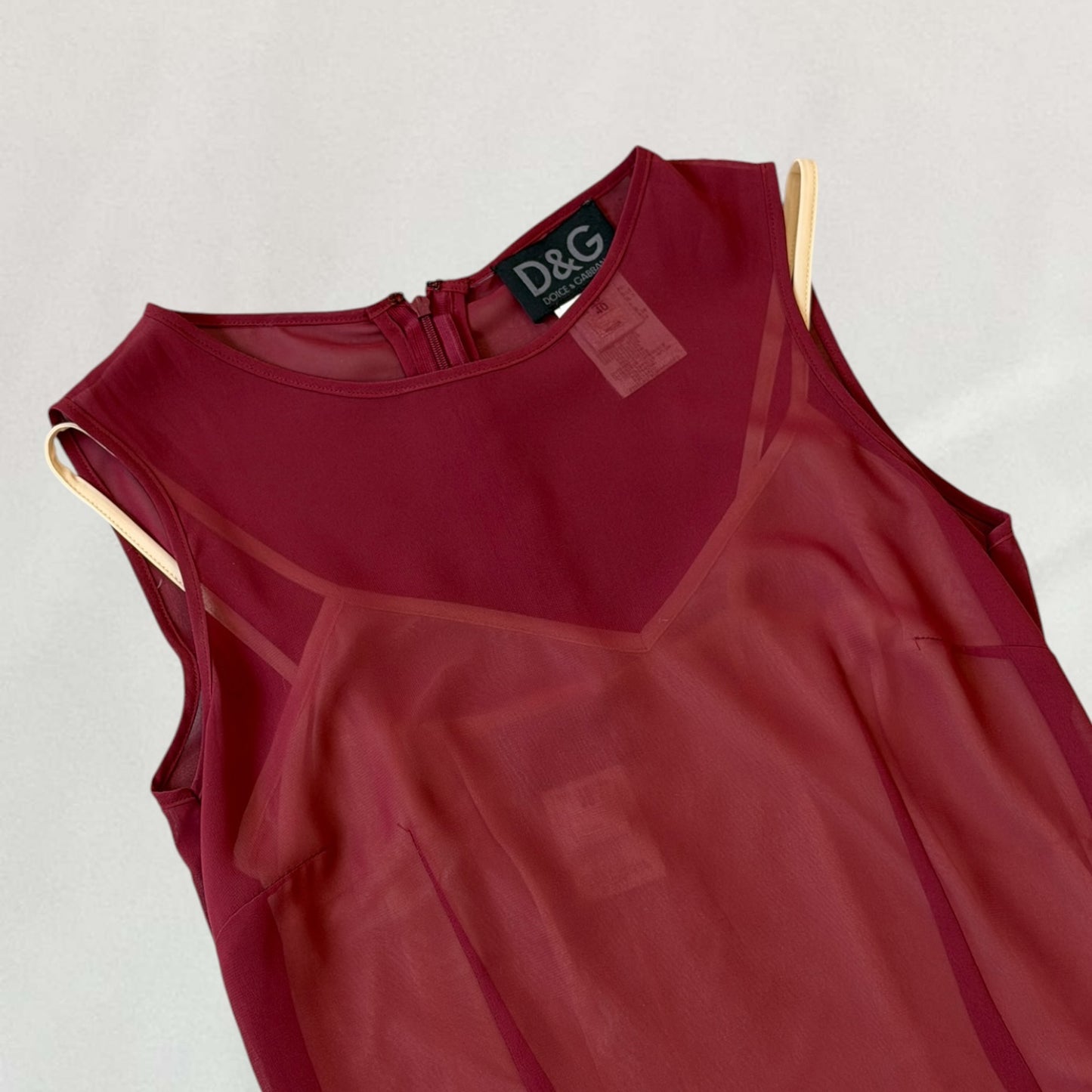 Dolce & Gabbana double layered dress