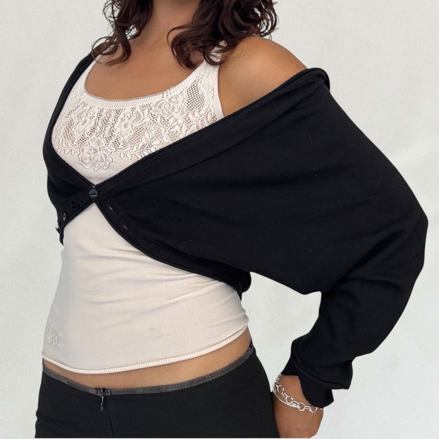 Cop Copine hooded bolero
