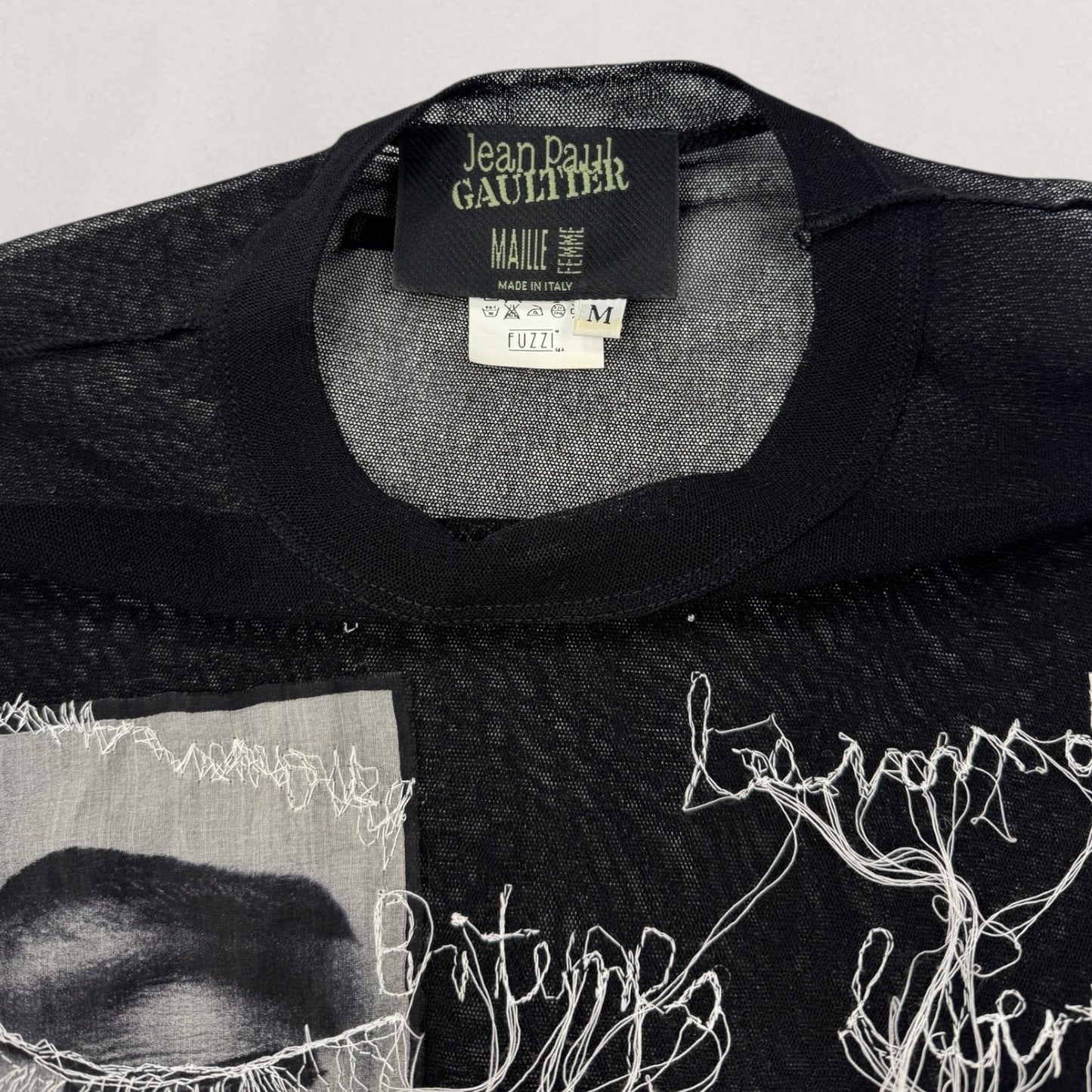 Jean Paul Gaultier mesh top