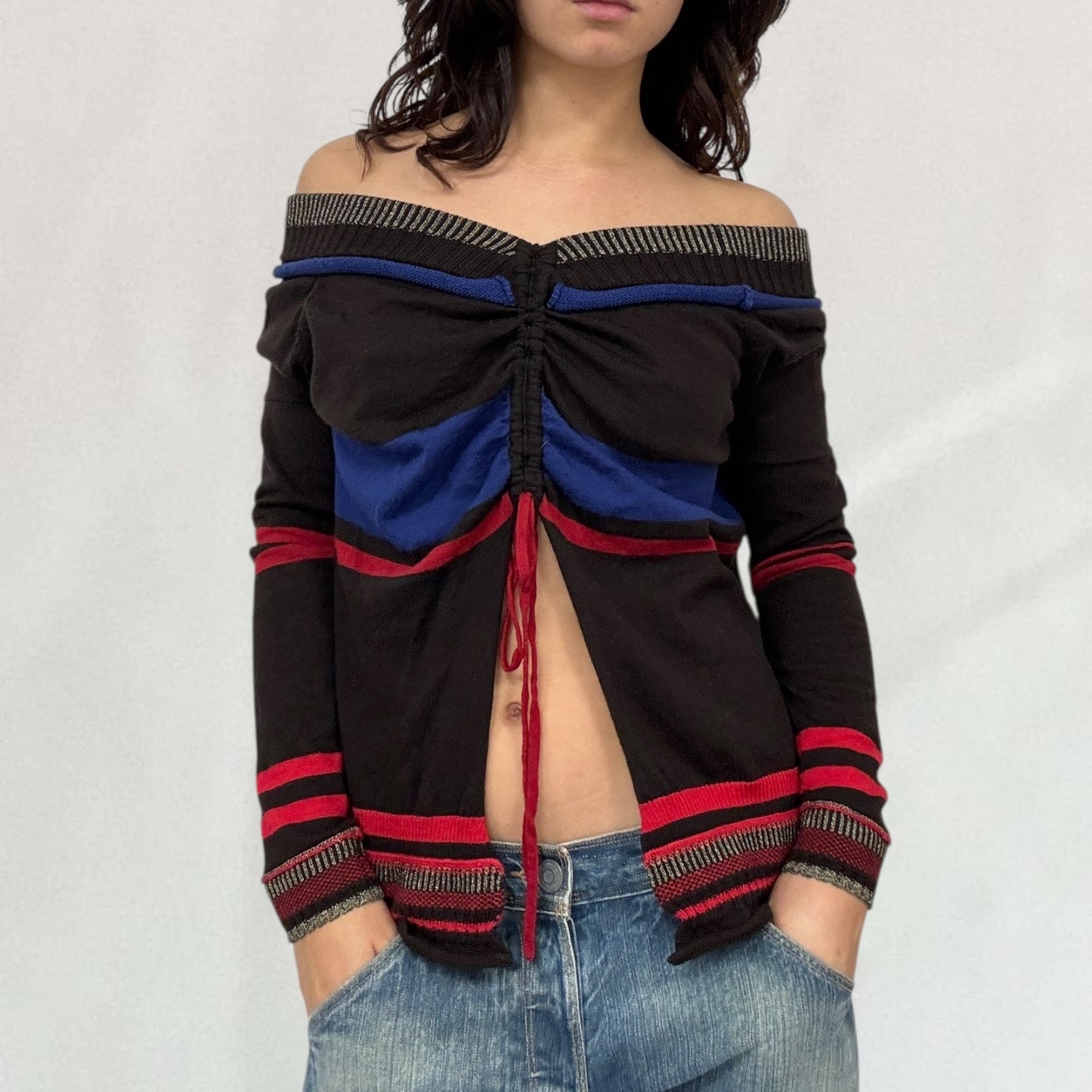 Marithé + François Girbaud striped jumper