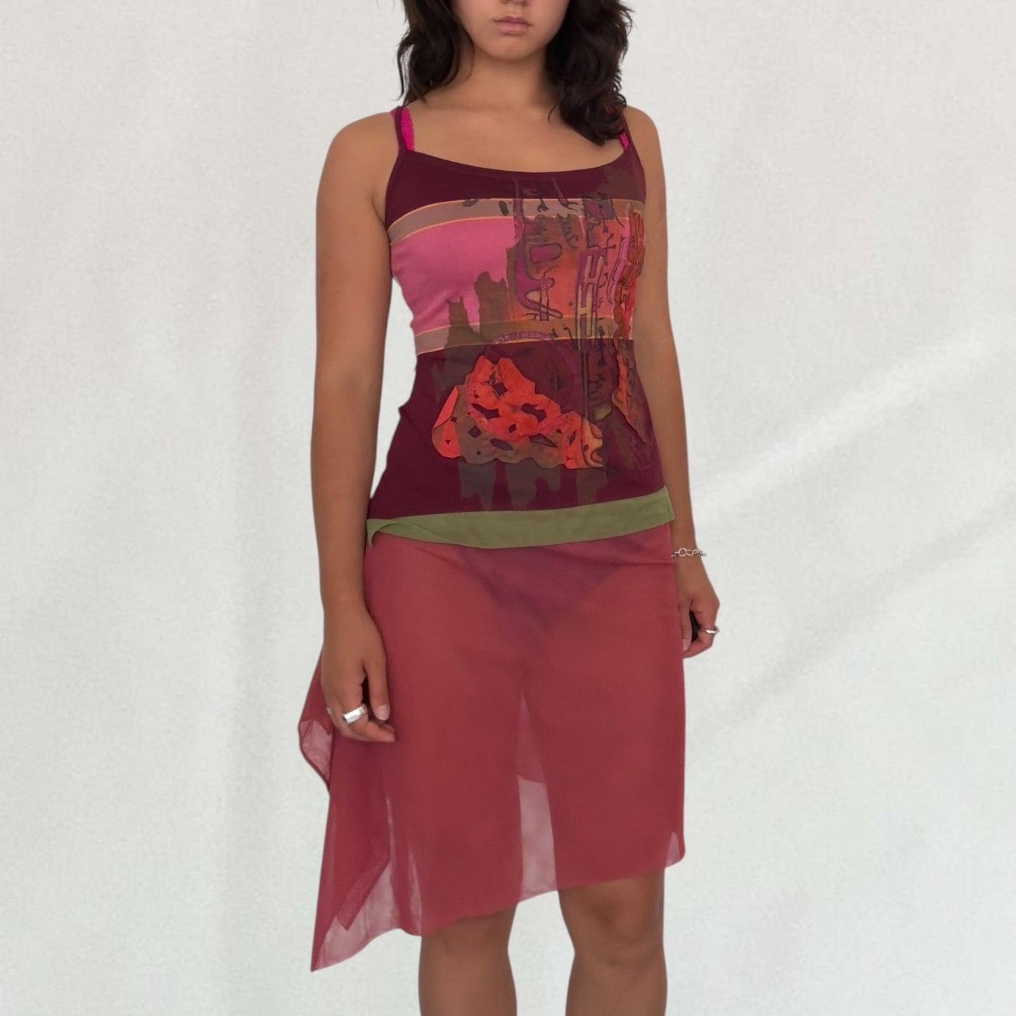 Save The Queen asymmetric dress