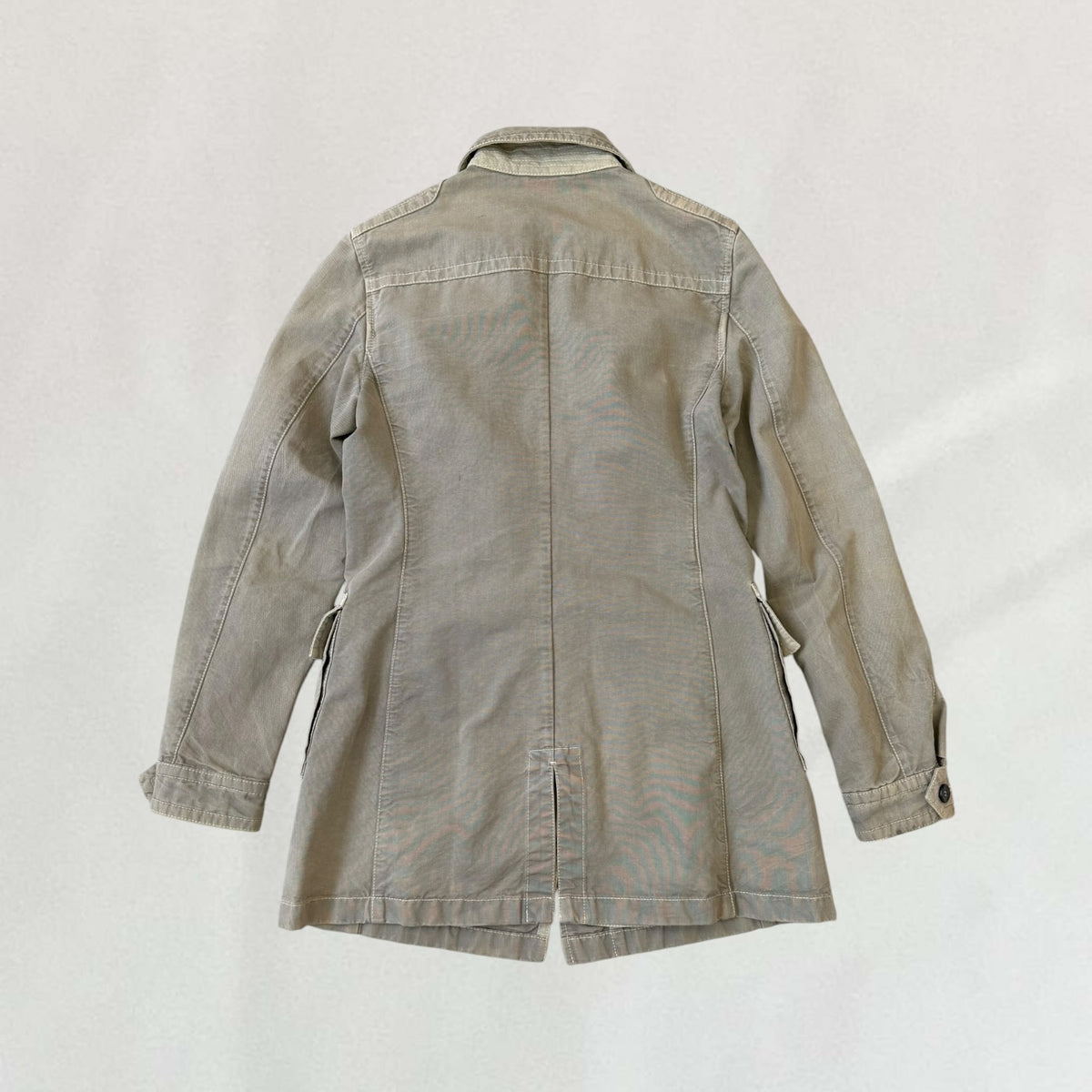 Prada button up trench