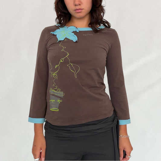Cop Copine long sleeve top