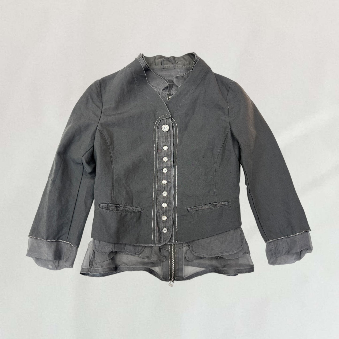 Marithé + François Girbaud double layer jacket