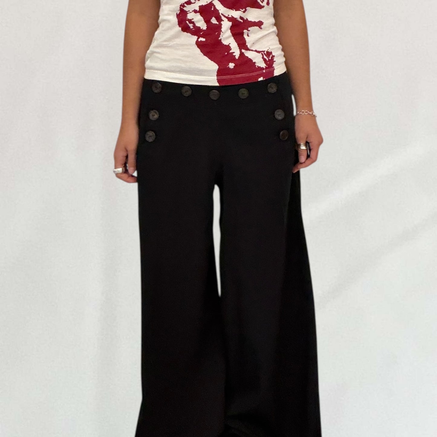 Jean Paul Gaultier sailor trousers