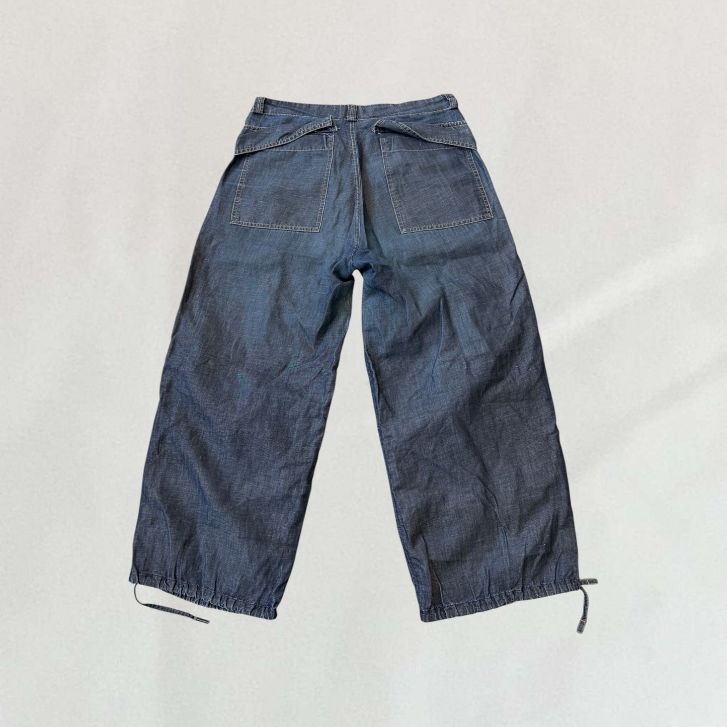 Marithé + François Girbaud wide leg trousers