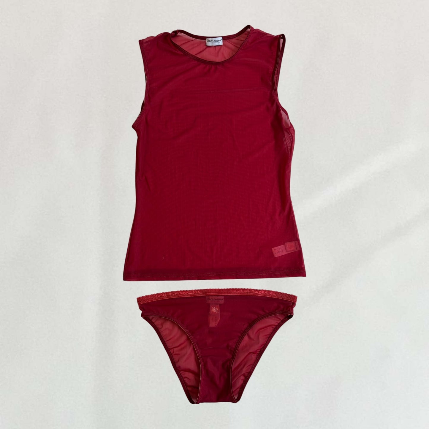 Dolce & Gabbana mesh vest