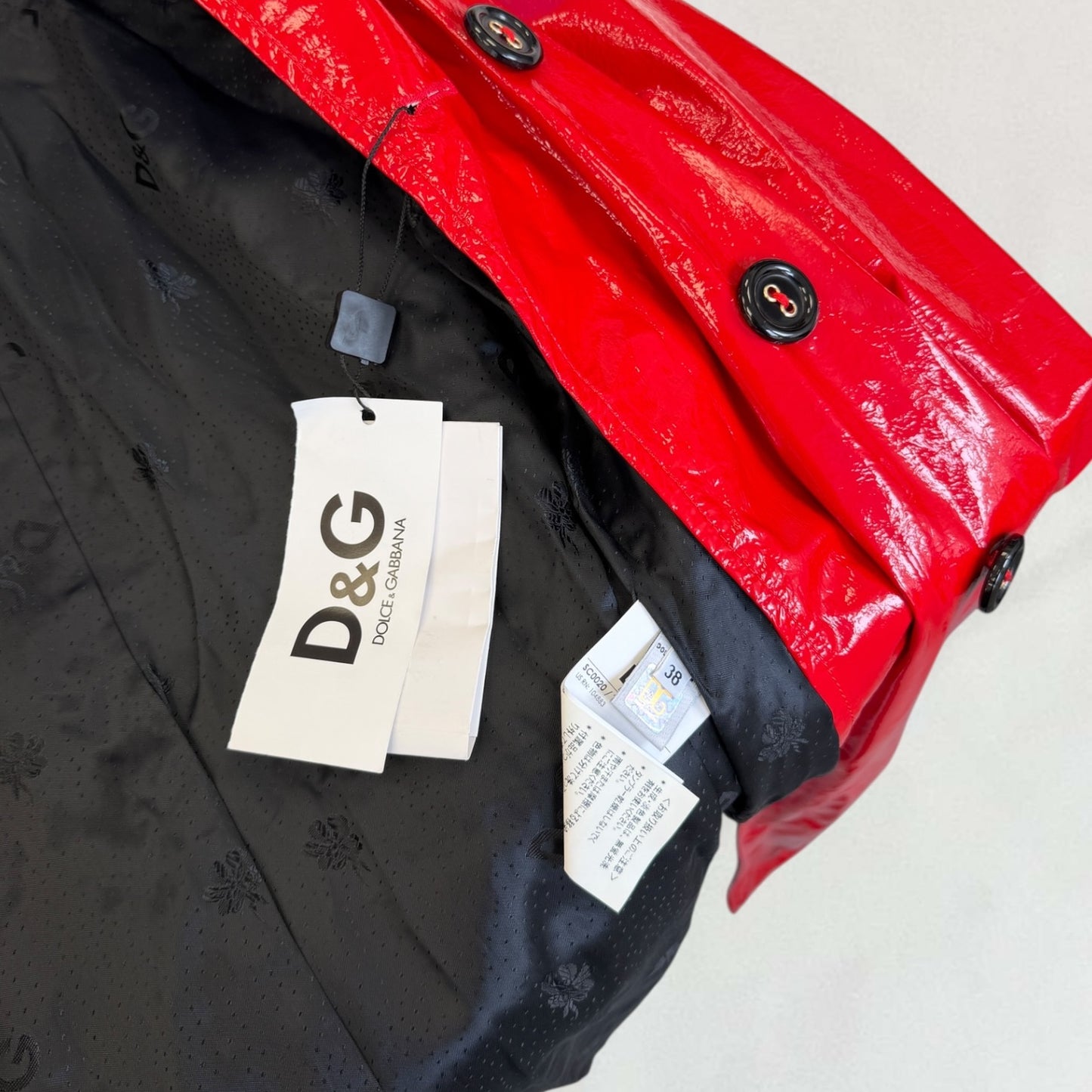 Dolce & Gabbana raincoat trench