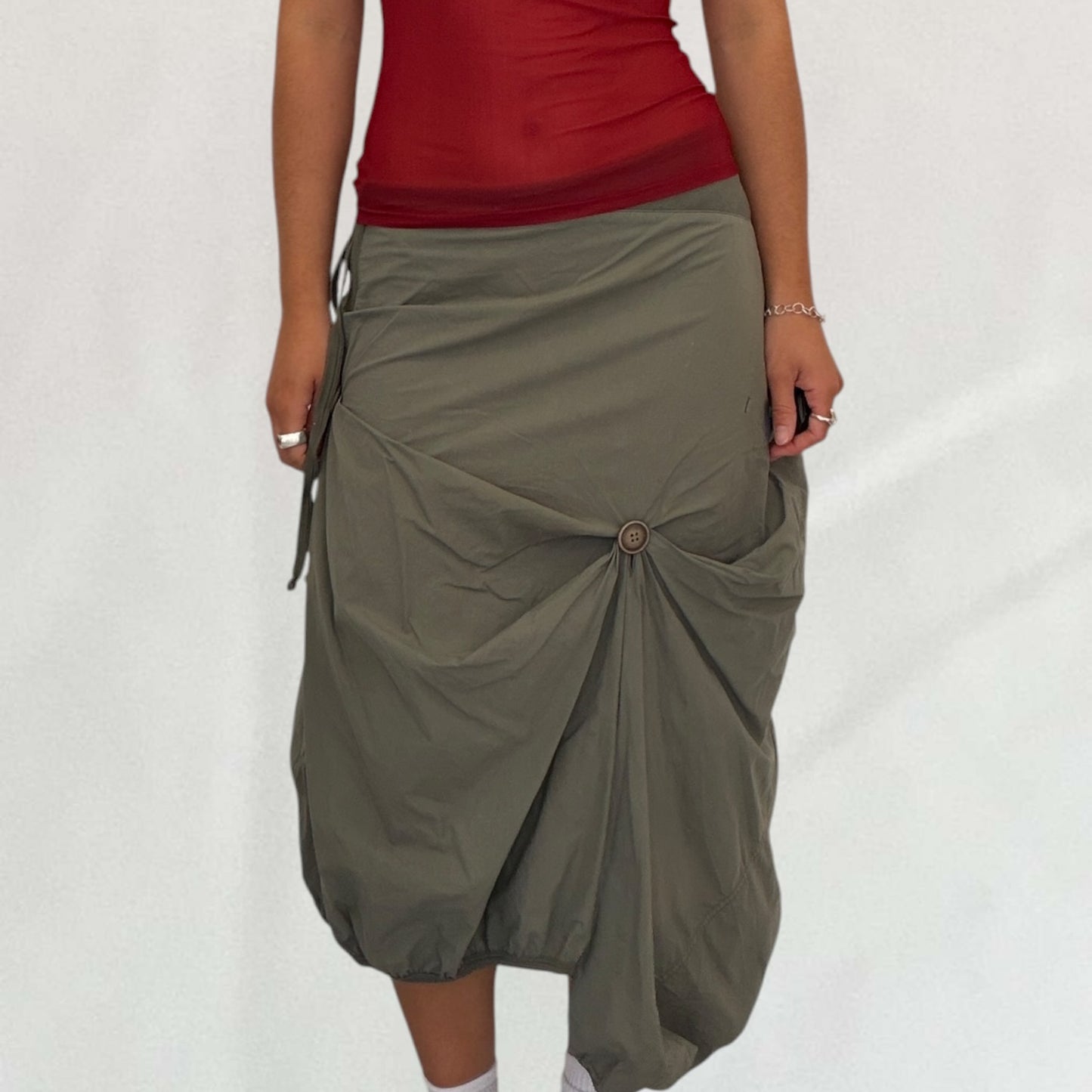 Cop Copine ruched skirt