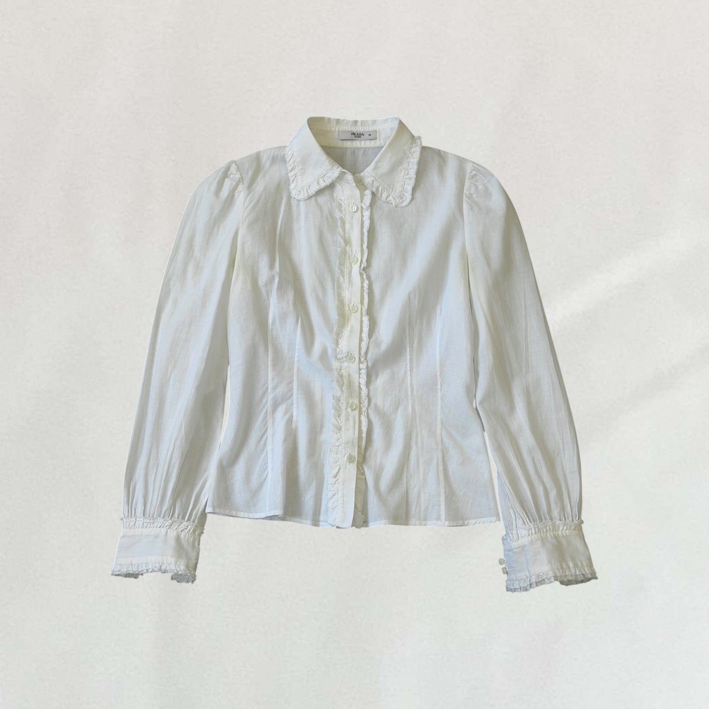 Prada long sleeve blouse