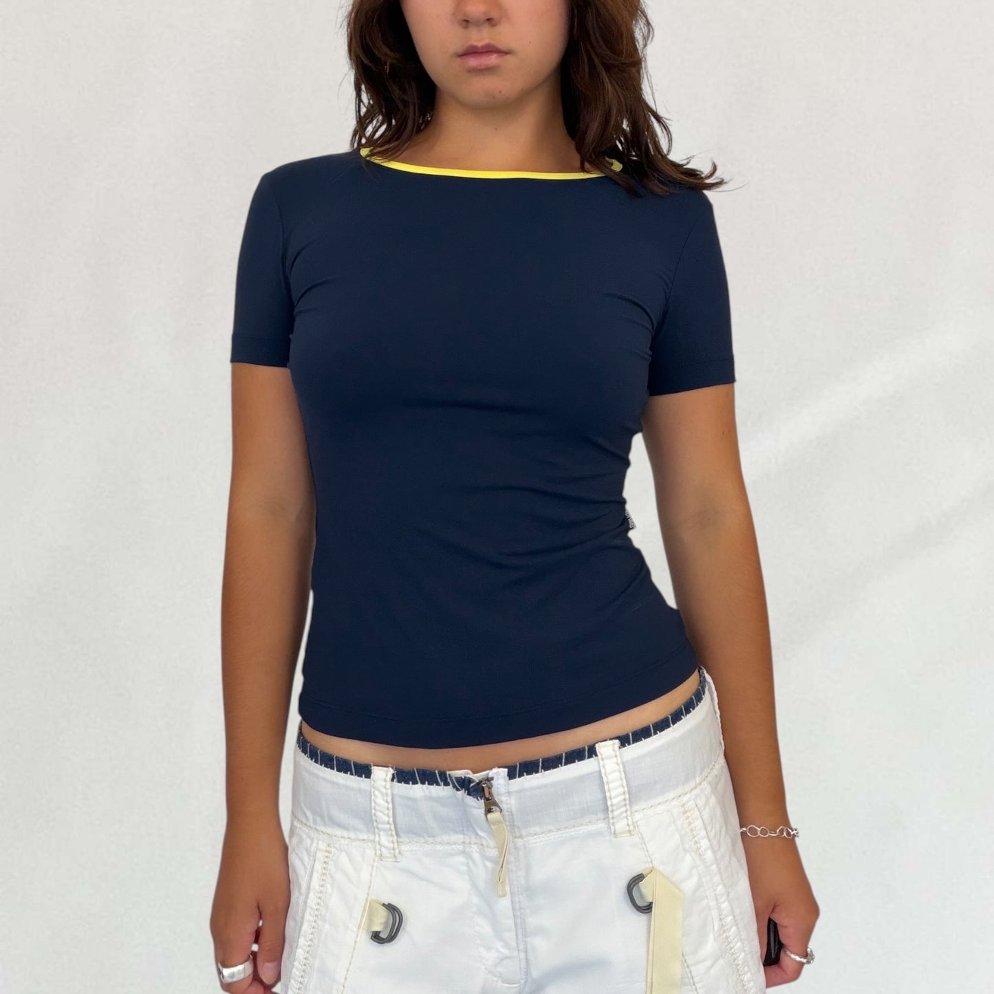 Versace backless T-shirt