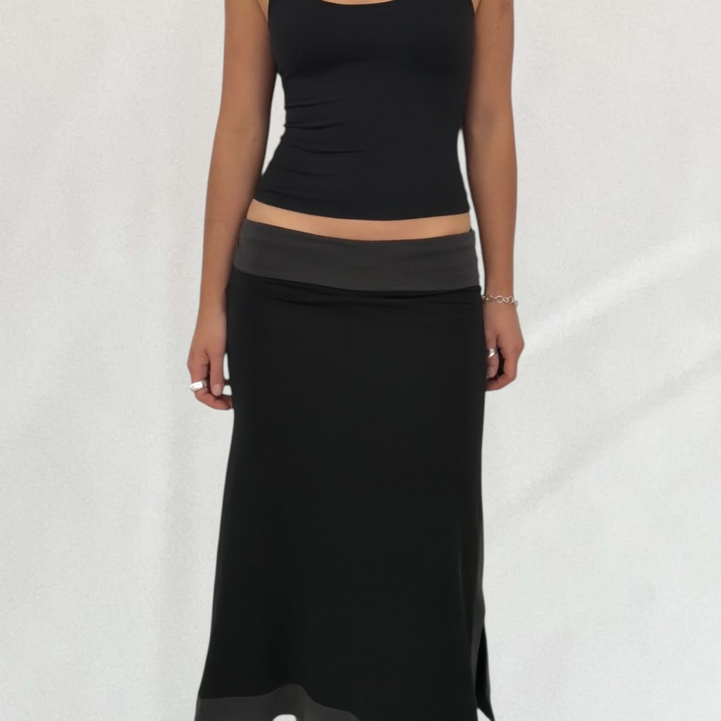 Cop Copine two tone dress