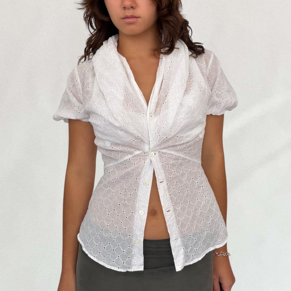 Vivienne Westwood broderie shirt