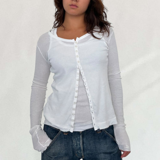 Marithé + François Girbaud tank and cardigan set