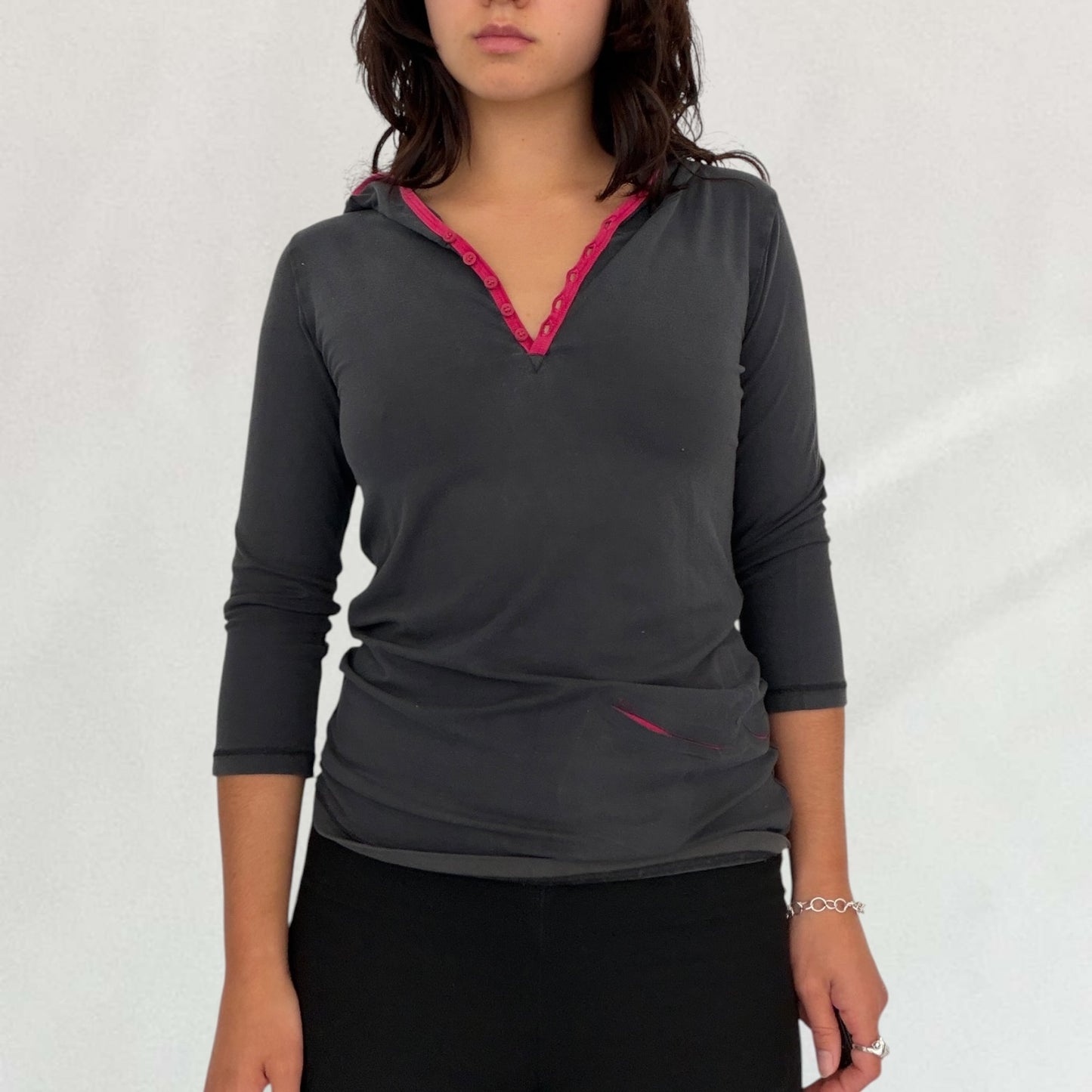 Cop Copine hooded top