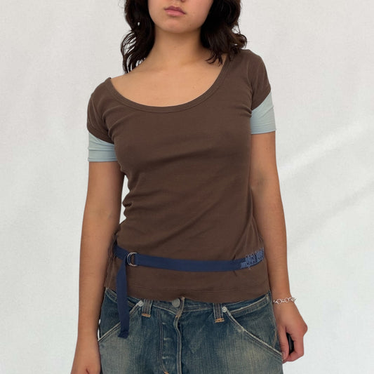 Cop Copine double layered T-shirt