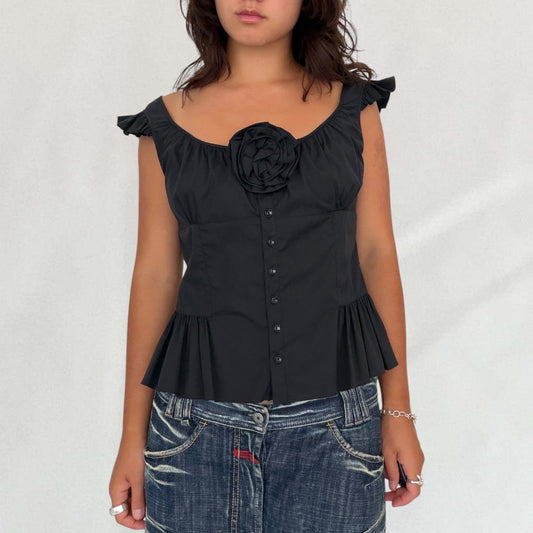 Moschino pleated blouse