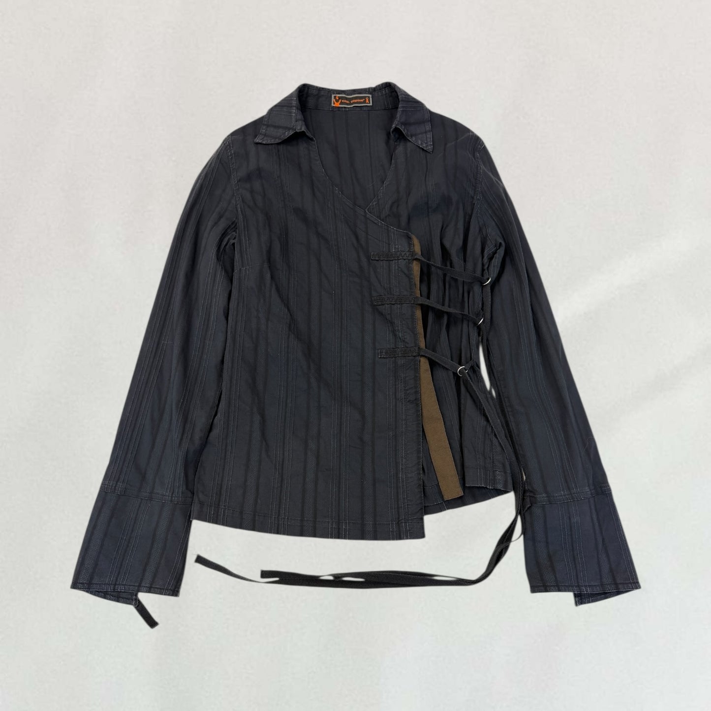 Cop Copine wrap shirt