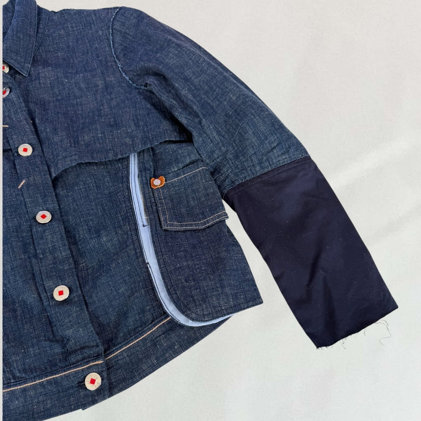 Marithé + François Girbaud button up jacket
