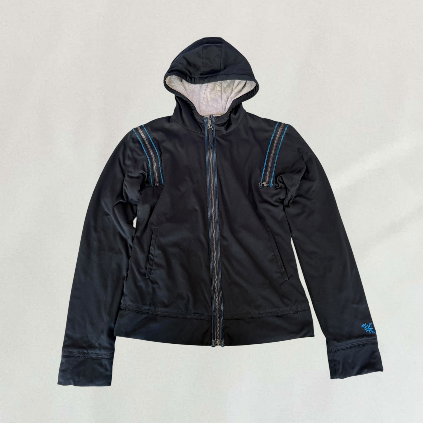 Marithé + François Girbaud zip up jumper