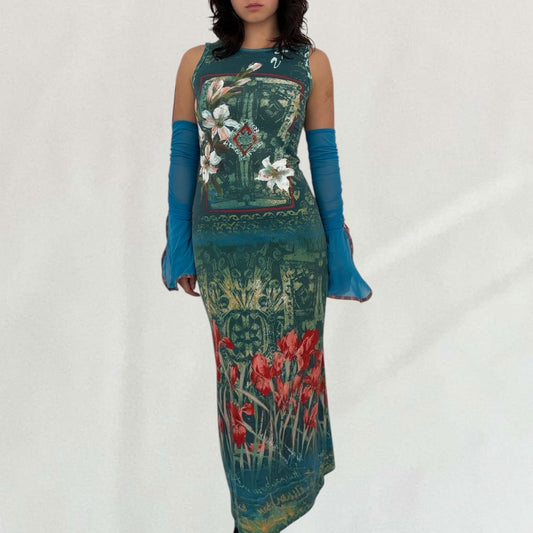 Save The Green graphic print dress