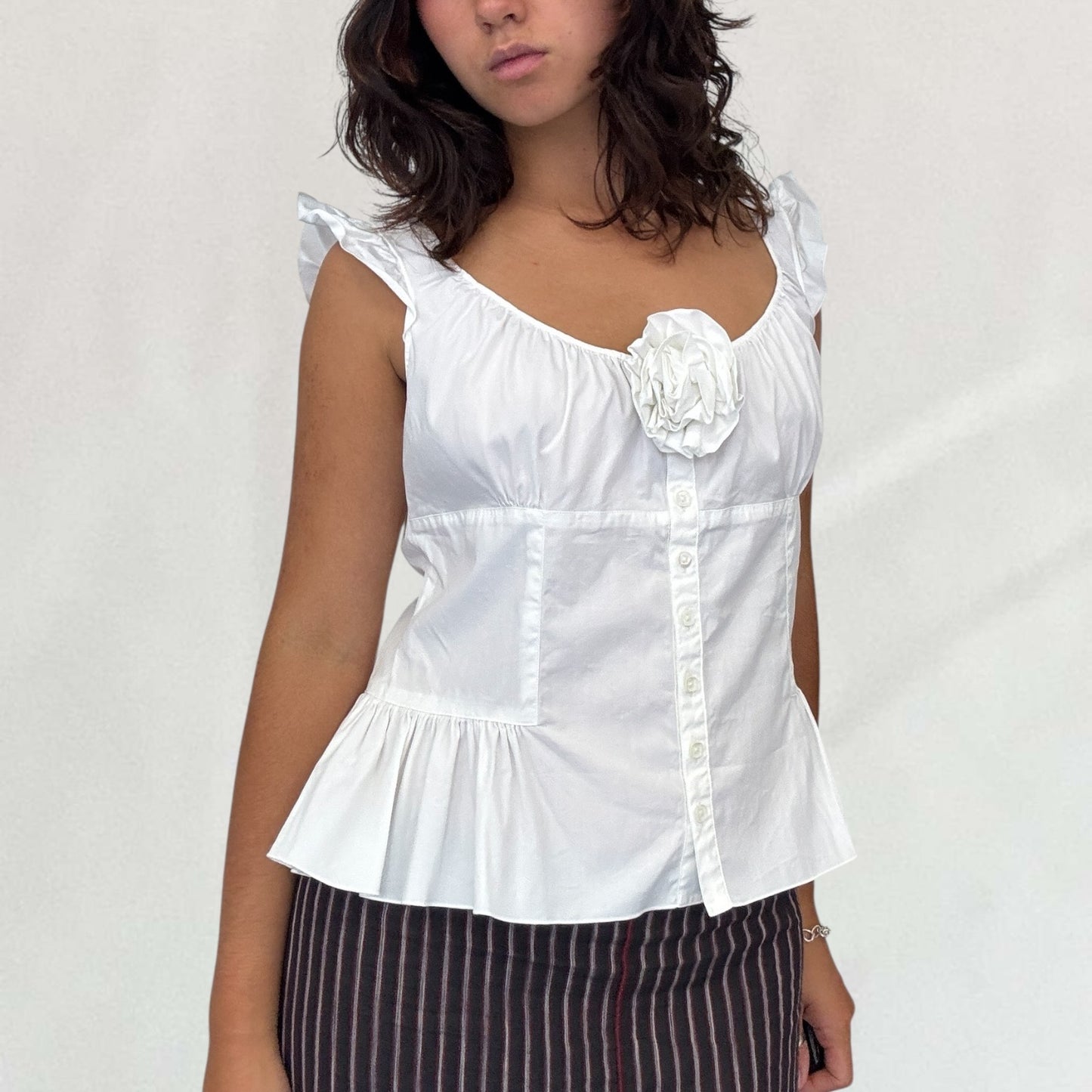 Moschino flower blouse