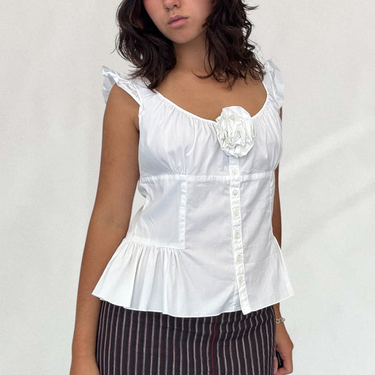 Moschino flower blouse