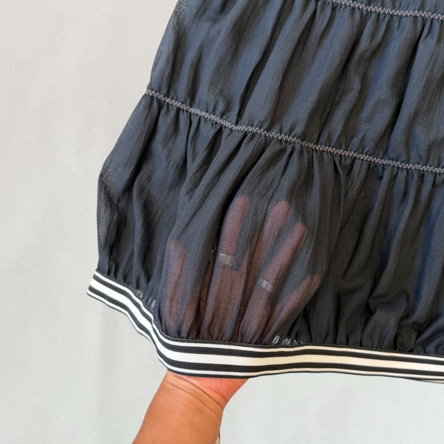 Cop Copine sheer skirt
