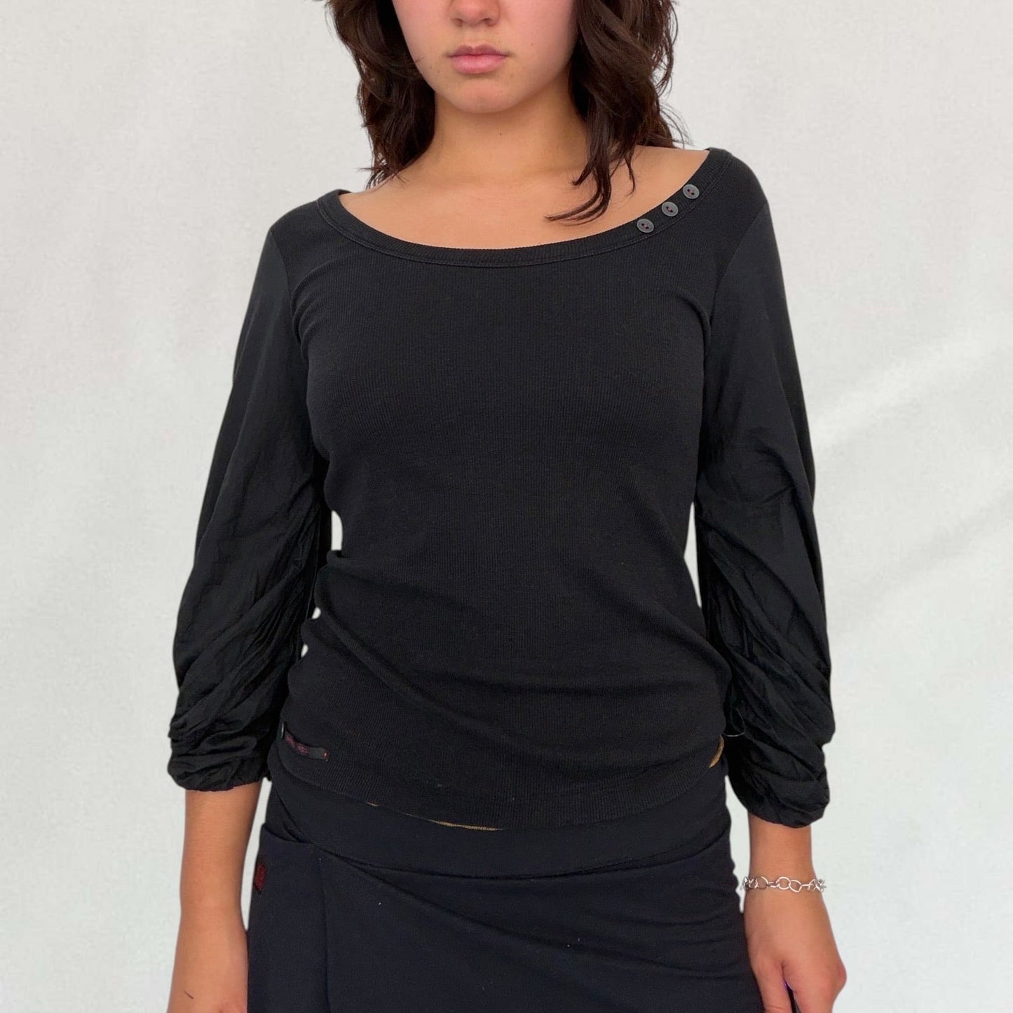 Cop Copine pleated top