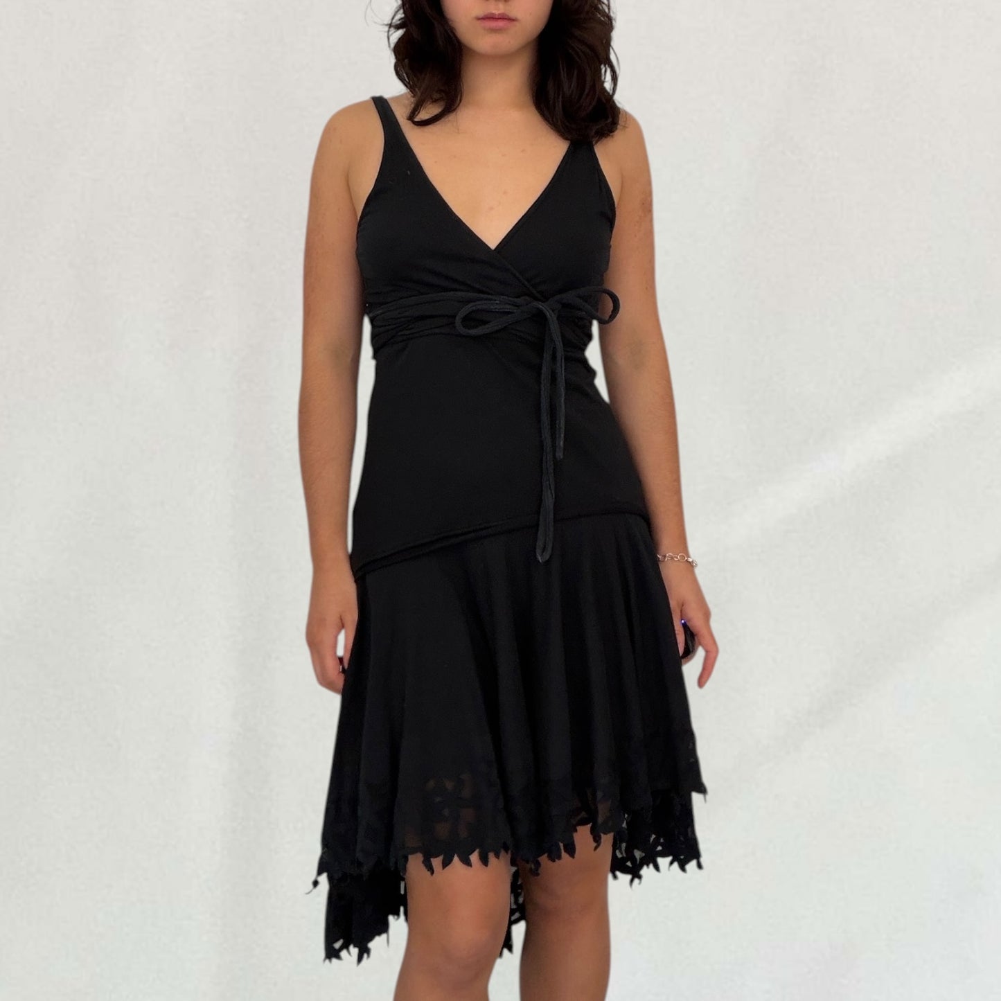 Marithé + François Girbaud drop waist dress