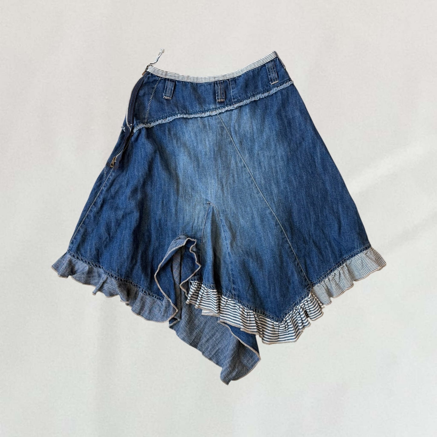 Marithé + François Girbaud asymmetric skirt