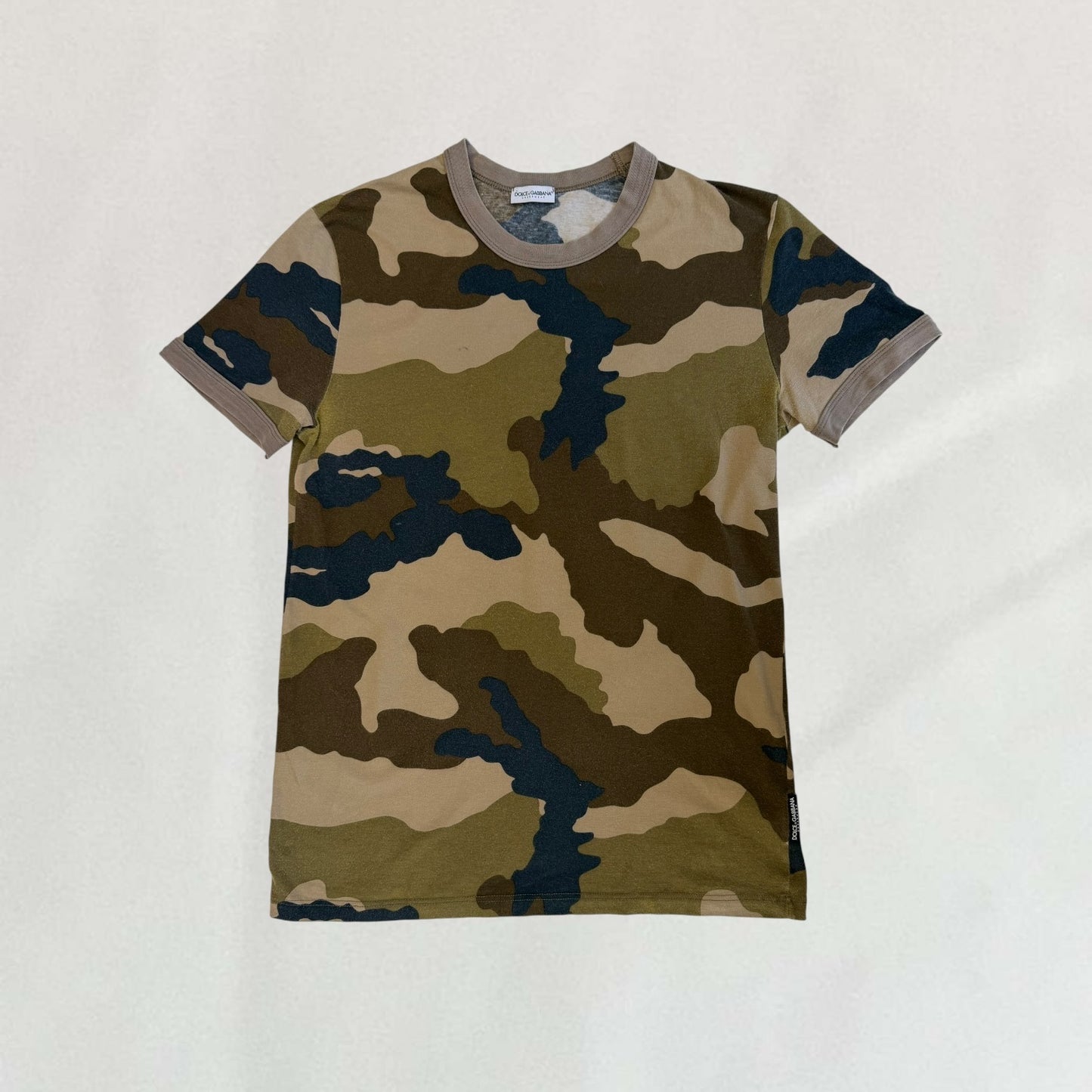 Dolce & Gabbana camo T-shirt
