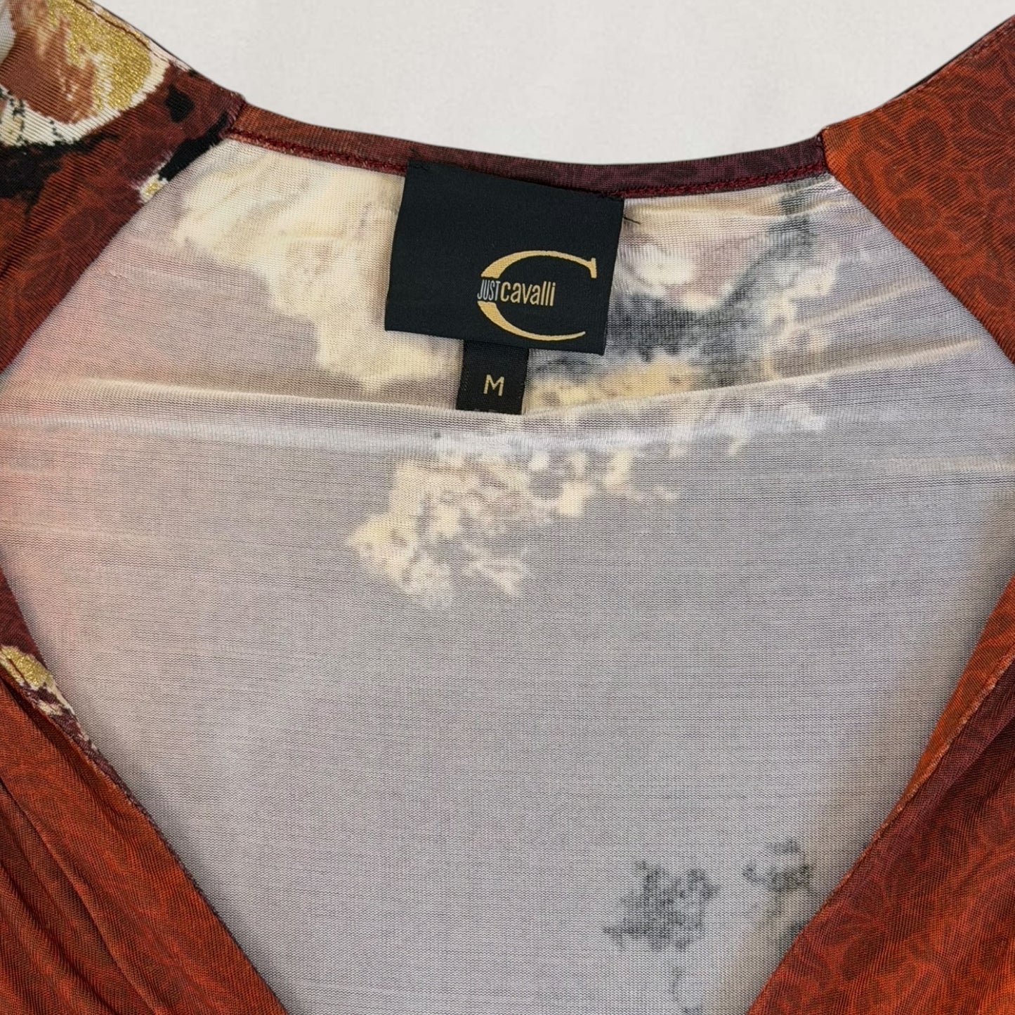 Roberto Cavalli floral print T-shirt