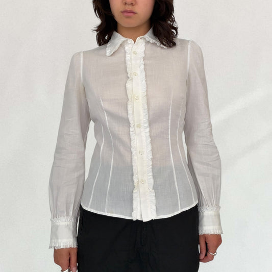Prada long sleeve blouse
