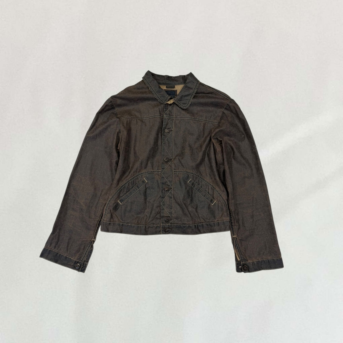 Marithé + François Girbaud button up jacket