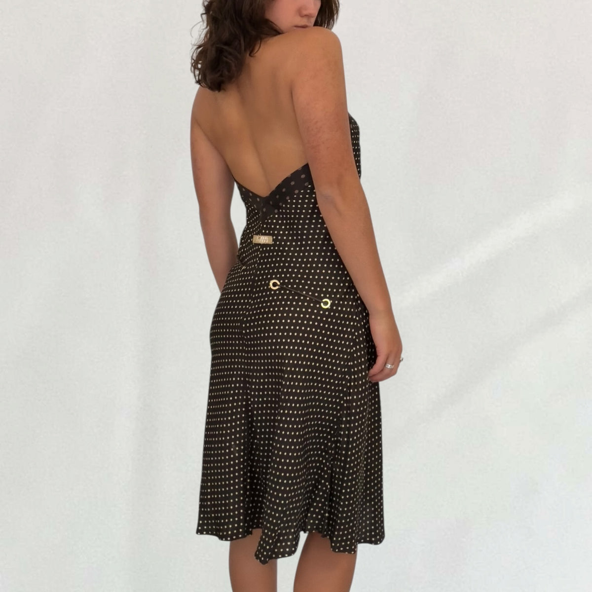 Jean Paul Gaultier polka dot dress