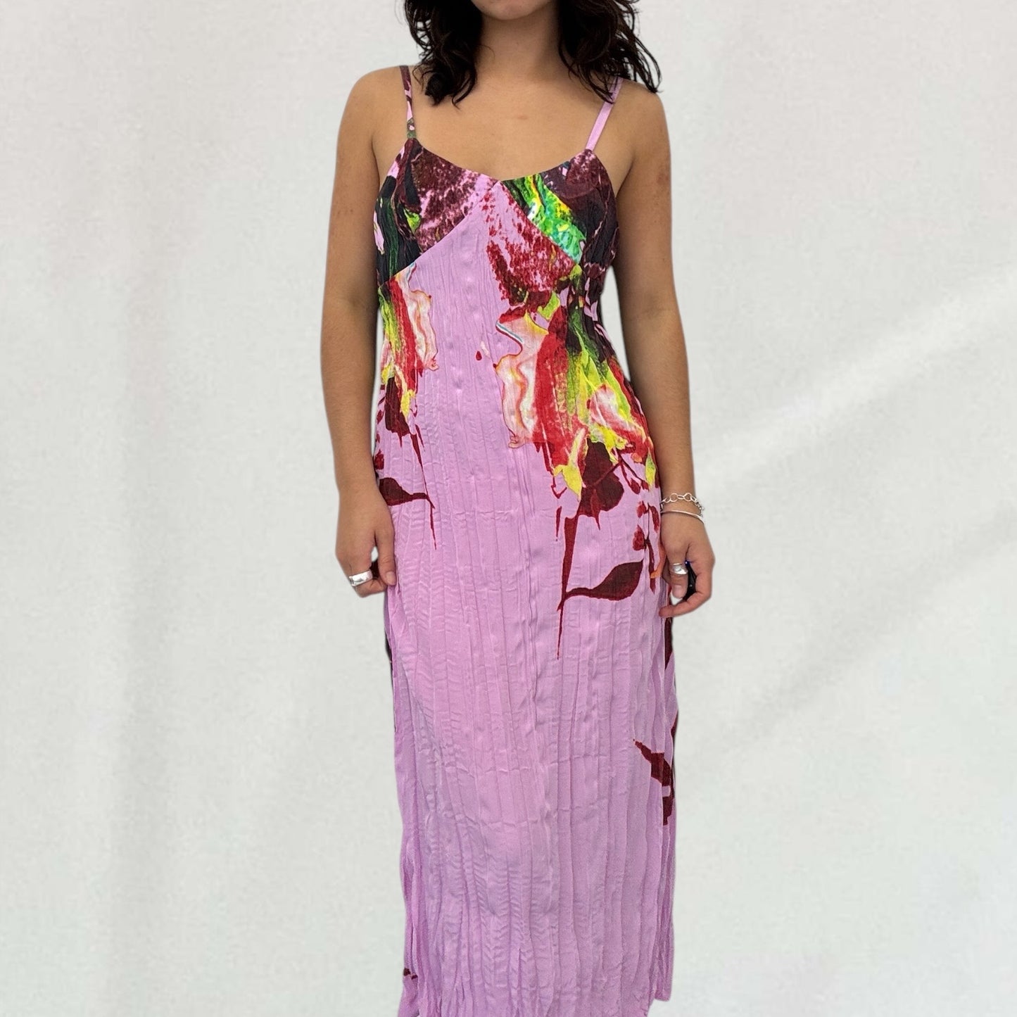 Roberto Cavalli textured maxi dress