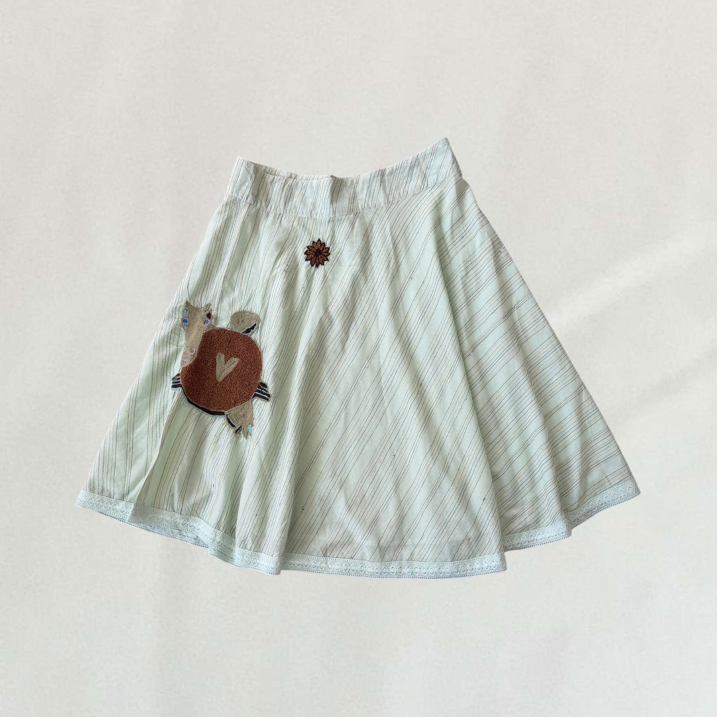 Custo Barcelona striped skirt
