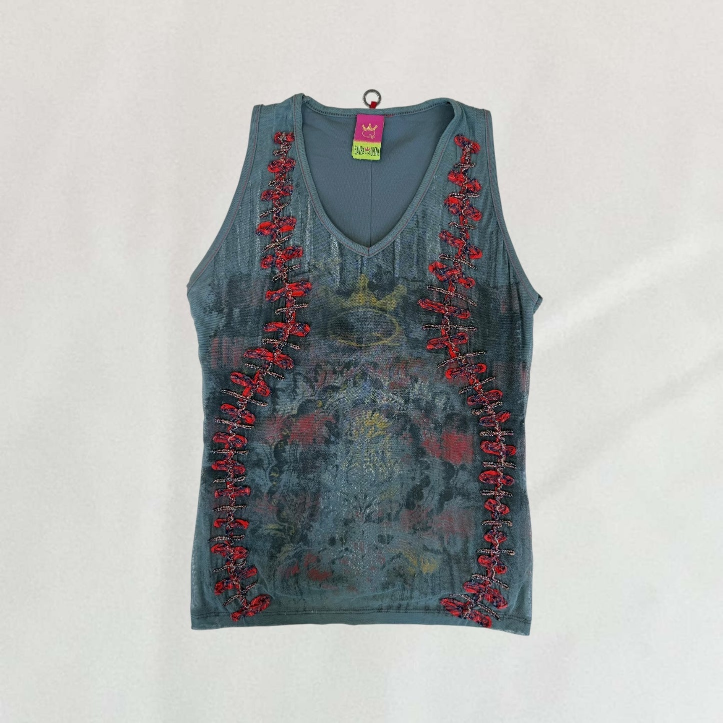 Save The Queen V-neck vest