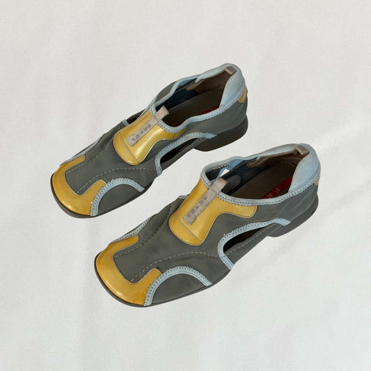 Prada slip on shoes