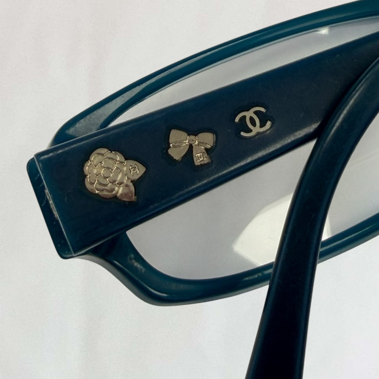 Chanel embellished glasses